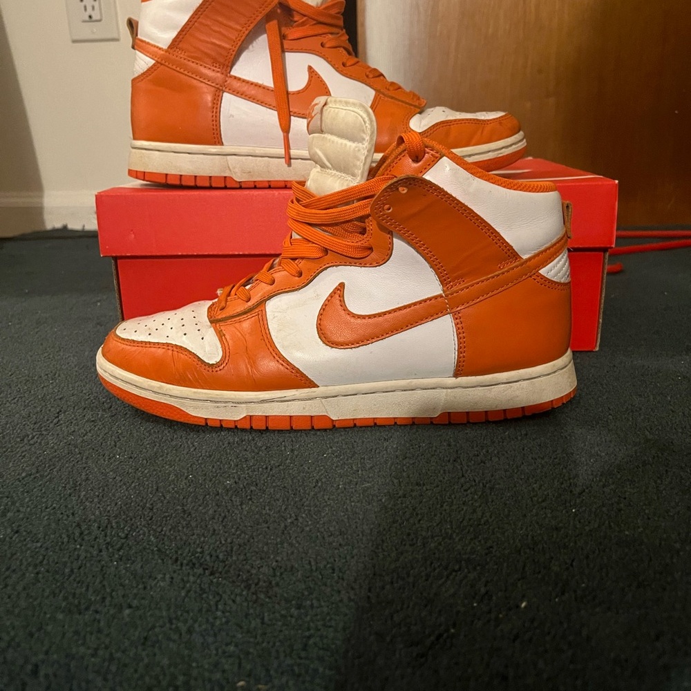 Nike dunk Syracuse  High-Top Sneakers